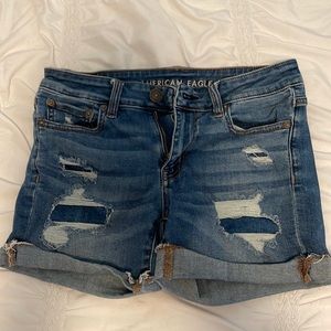 American Eagle Size 4 Next Level Stretch Denim Shorts